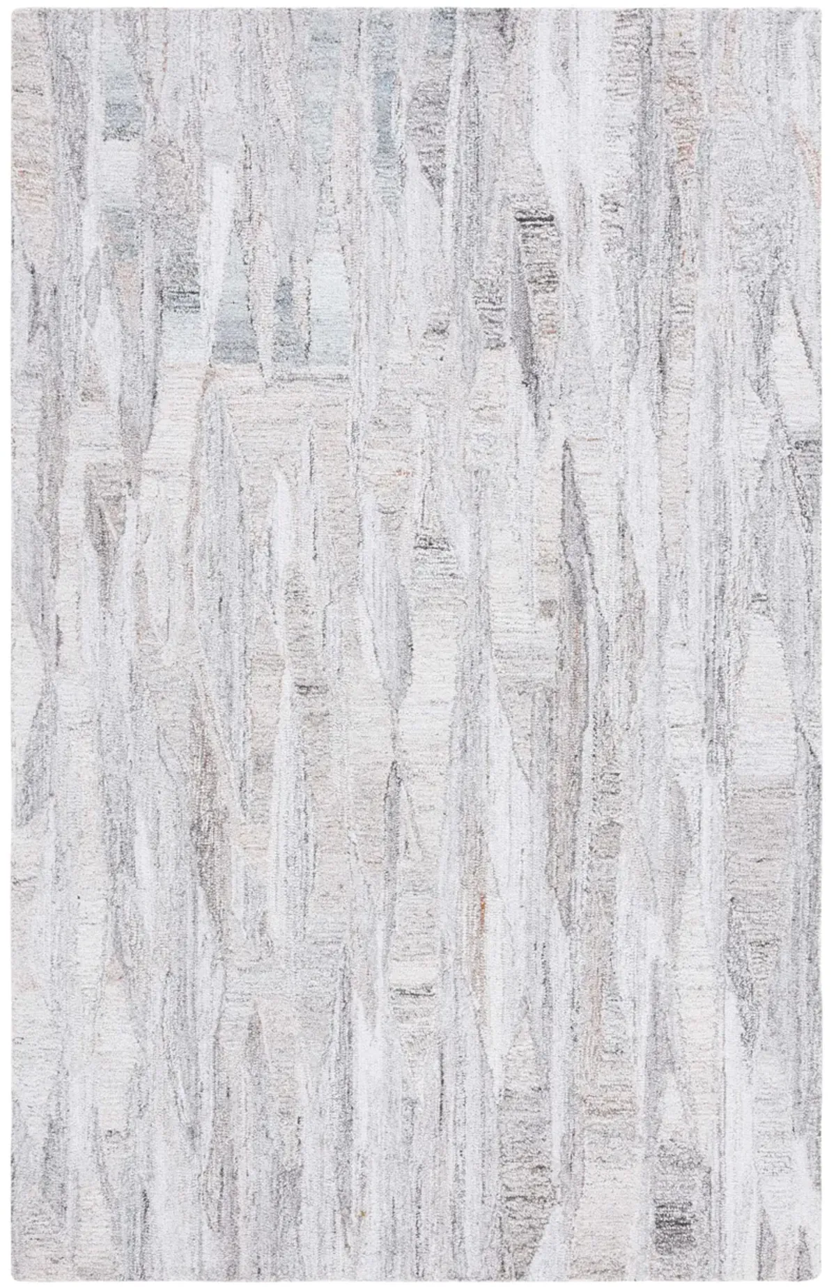 ABSTRACT Hand Tufted 3' x 5' area rug