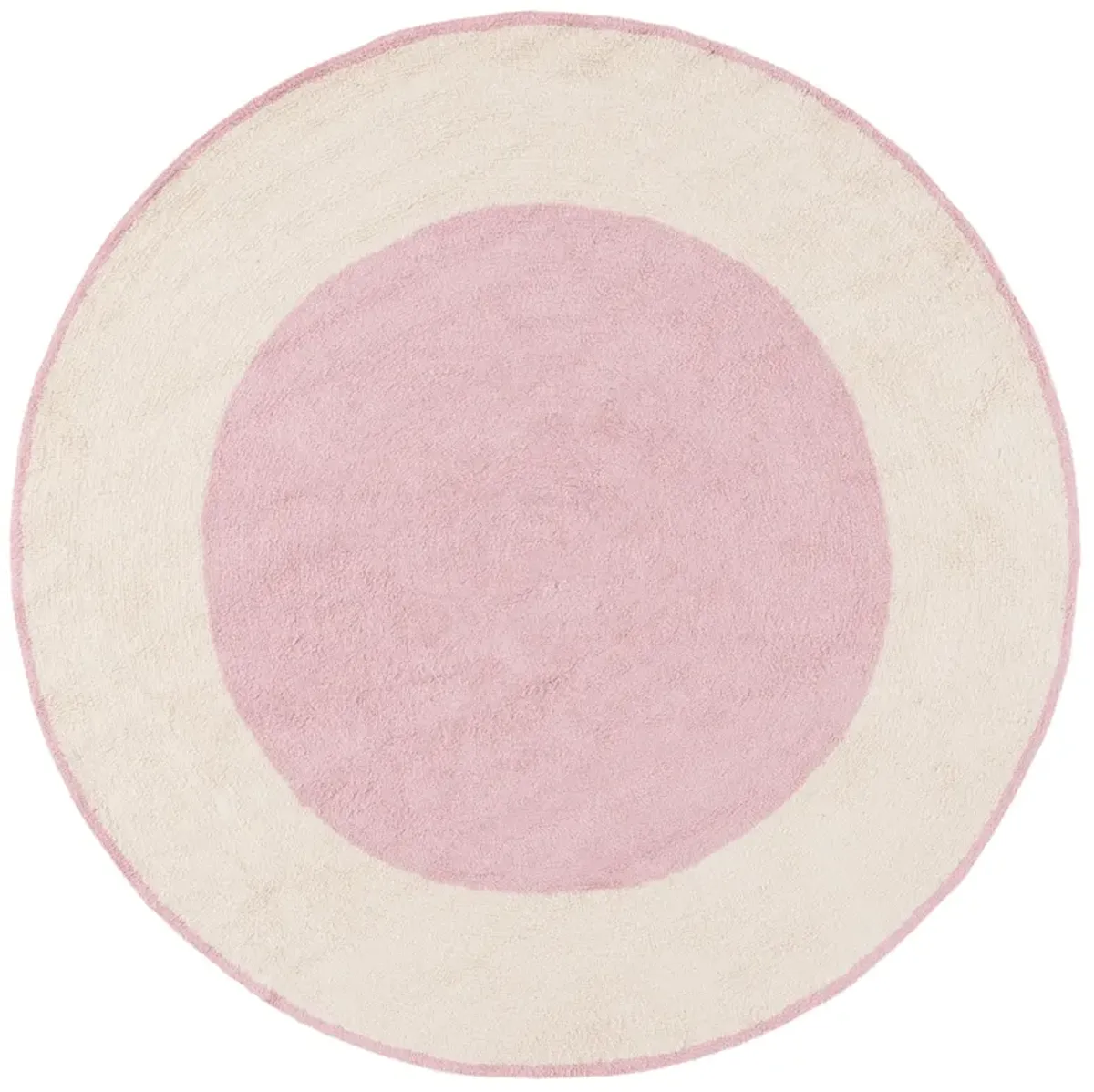 EASY CARE Hand Tufted 6' x 6' Round area rug