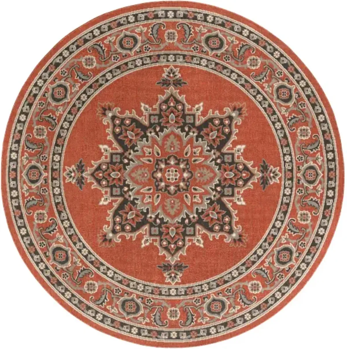 Alfresco 7'3" Round Rug