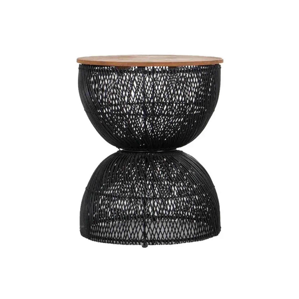 D-Bodhi Wave Side Table - Black