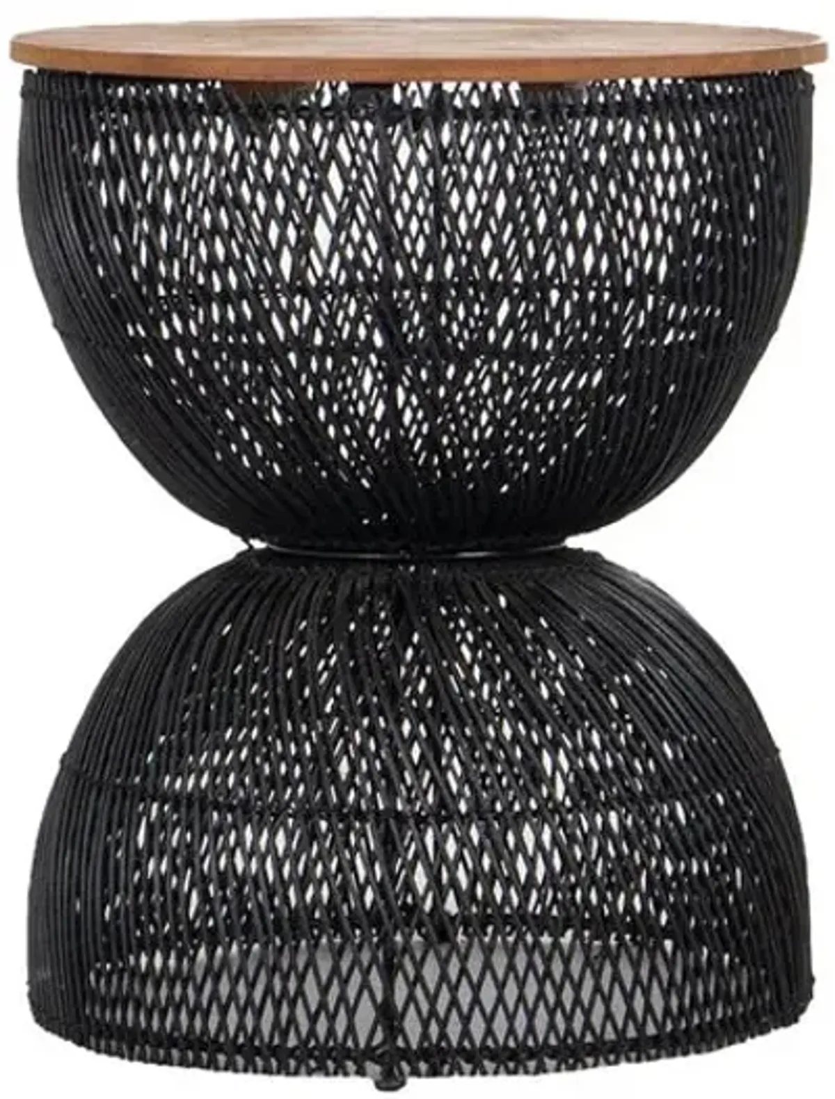 D-Bodhi Wave Side Table - Black