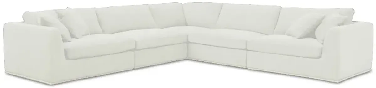 Rue Classic L Modular Sectional Off White