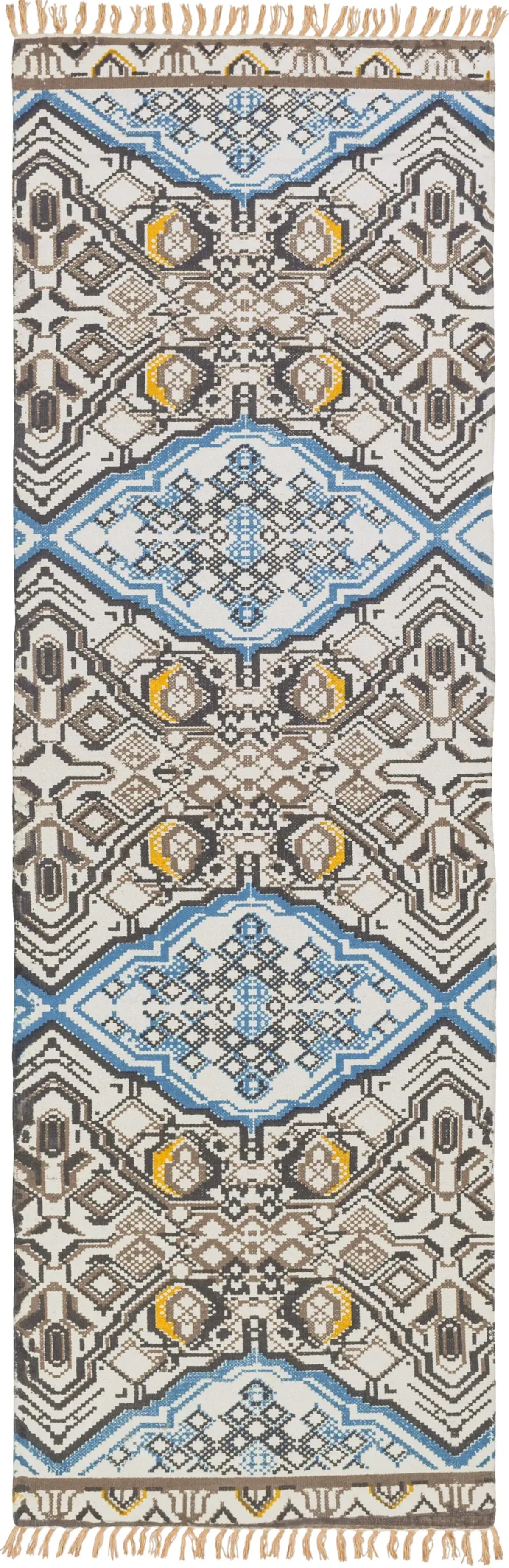 Idina IDI-8802 2'6" x 8' Hand Made Rug
