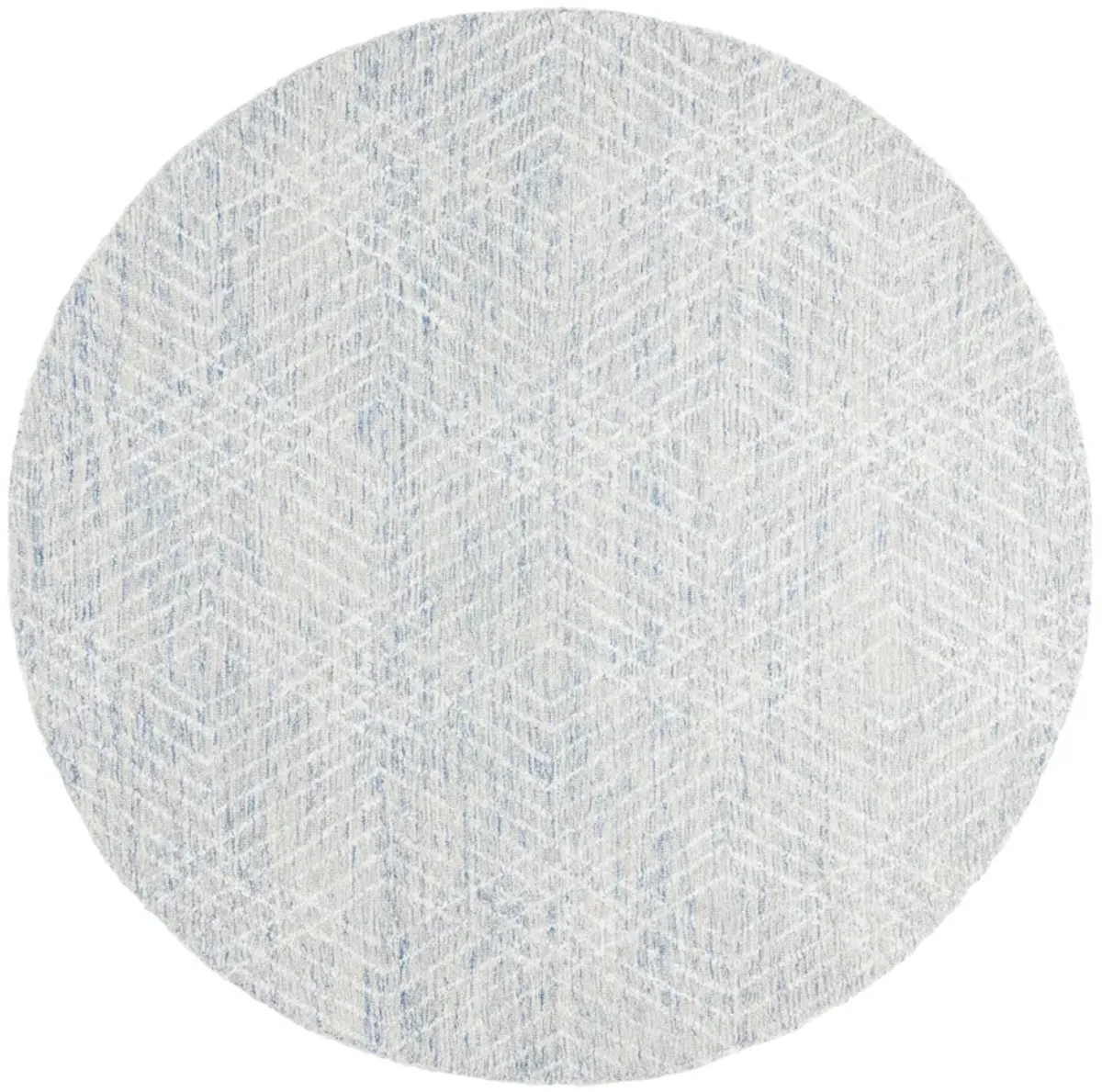 ABSTRACT Hand Tufted 6' x 6' Round area rug