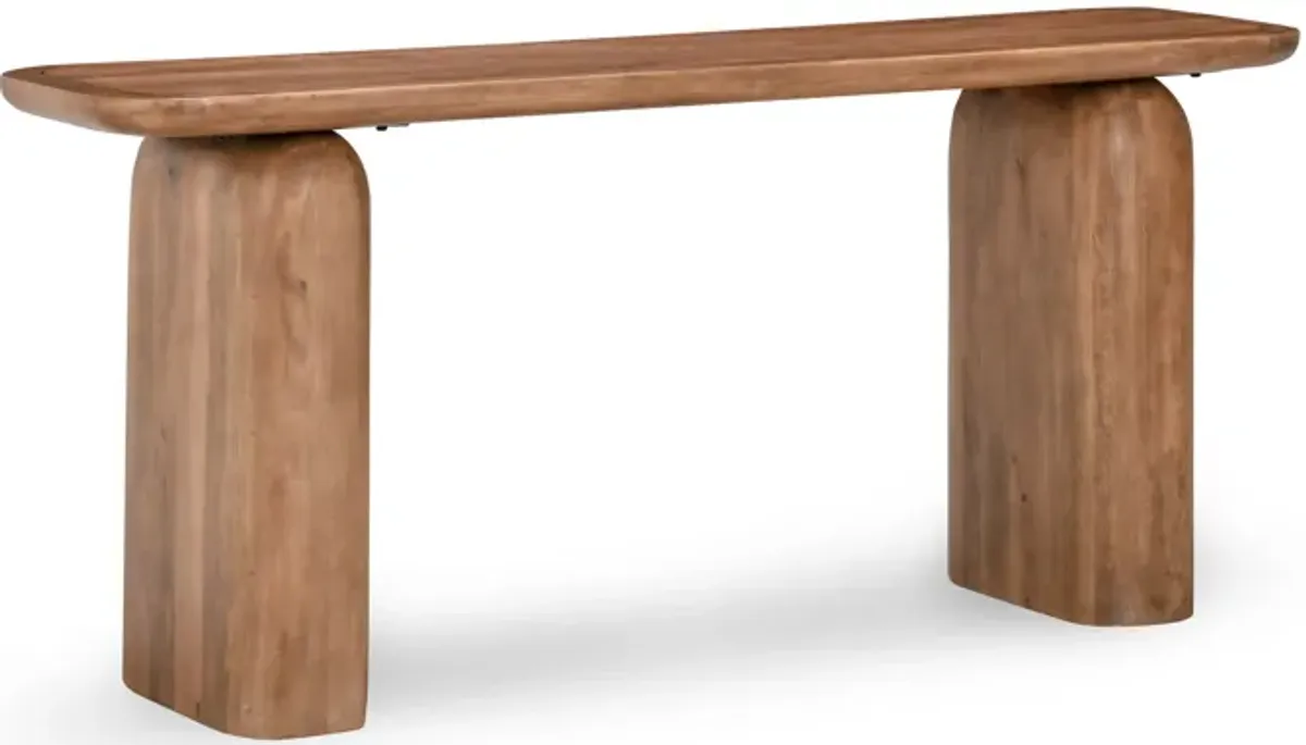 Chloe 68" Console Table Umber