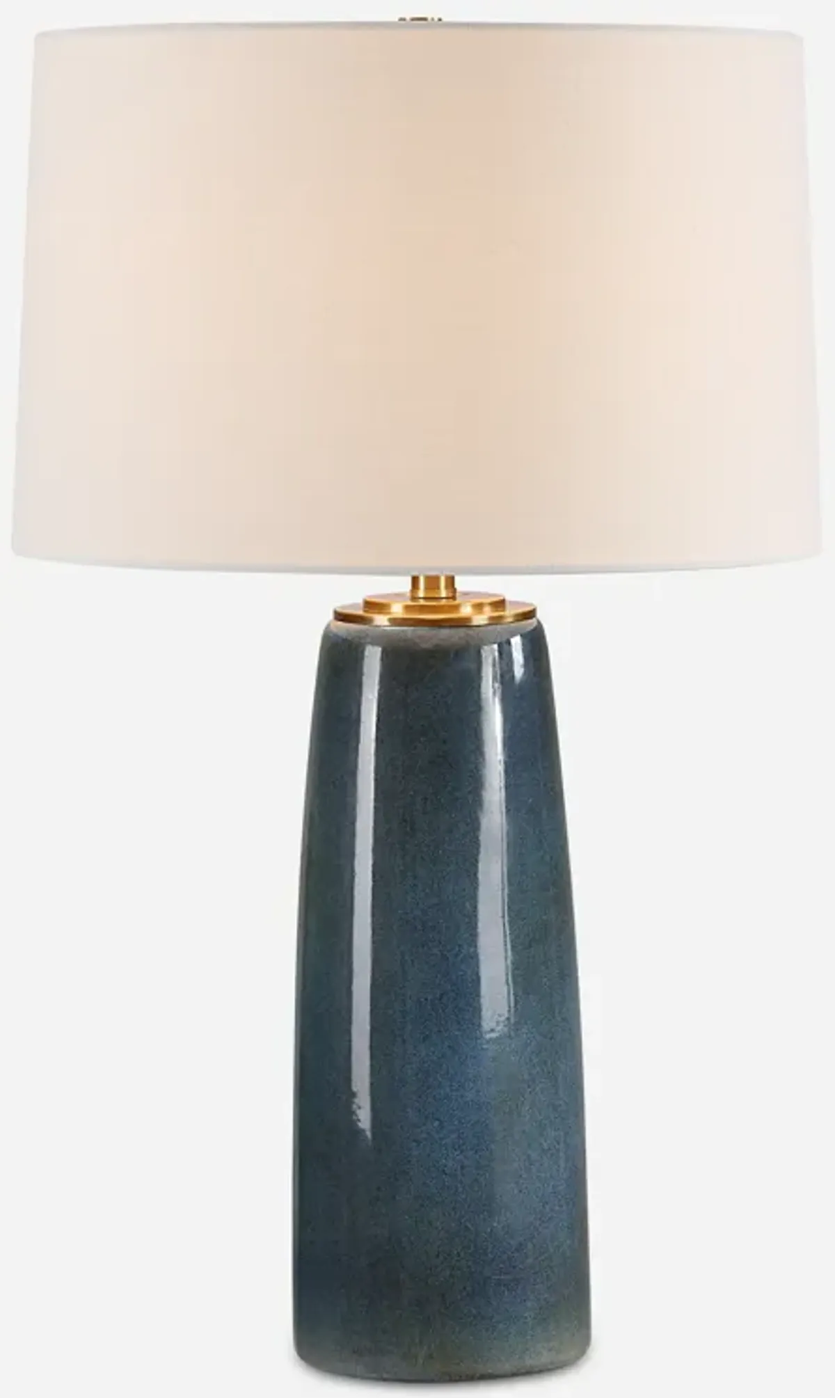 Submerged Deep Blue Table Lamp