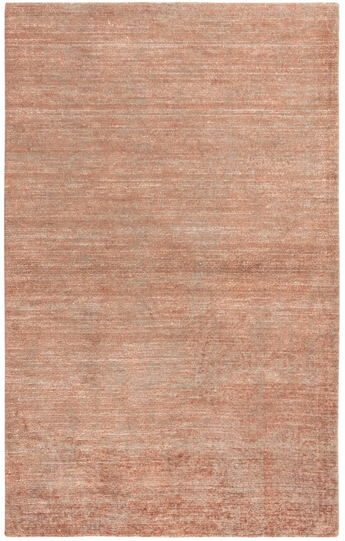 Grand Haven Terracotta Solid Wool/Tencel 8' x 10' Rectangle Rug