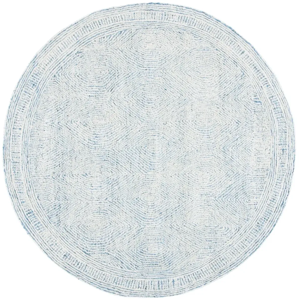 ABSTRACT Hand Tufted 10' x 10' Round area rug