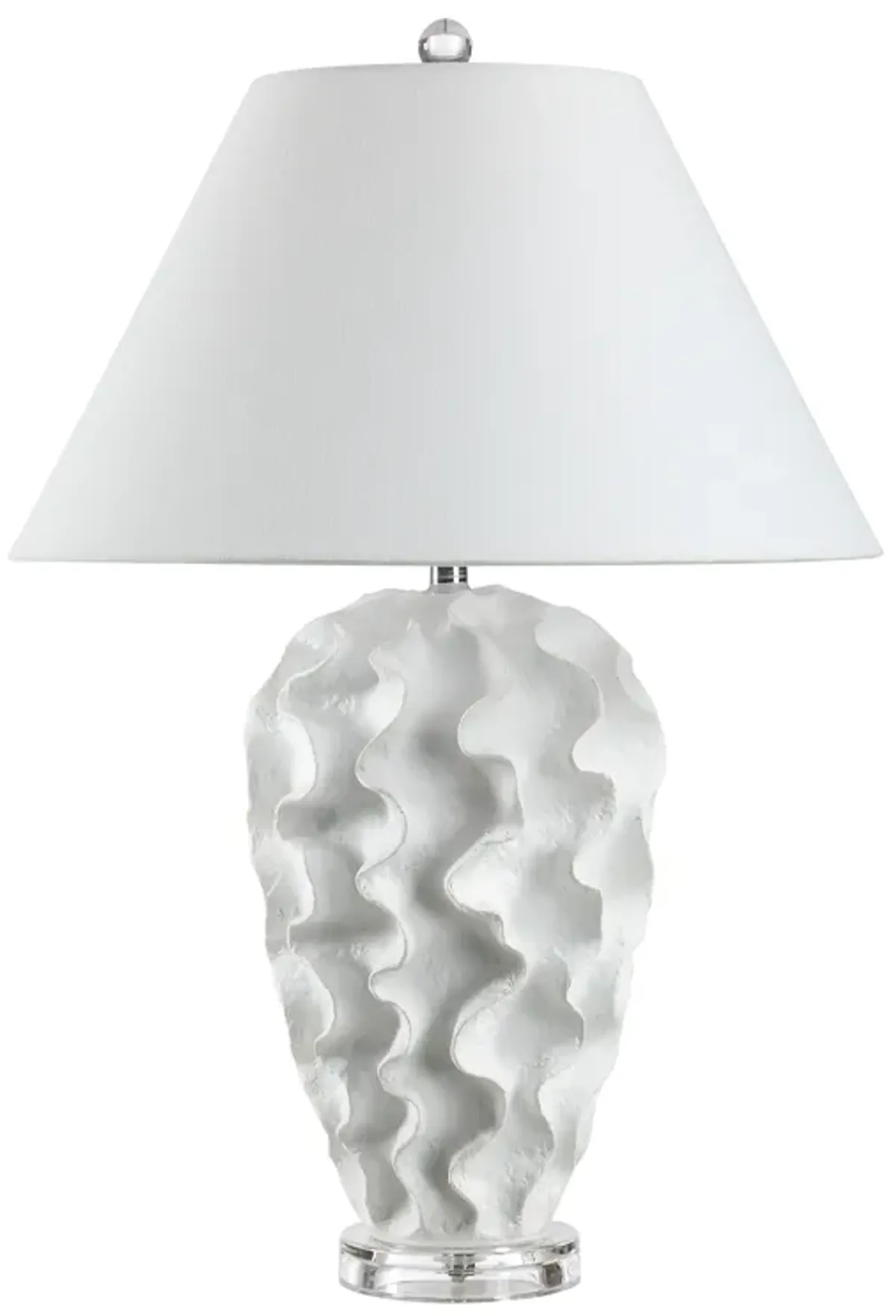 Floris 26.5" Height Table Lamps, White