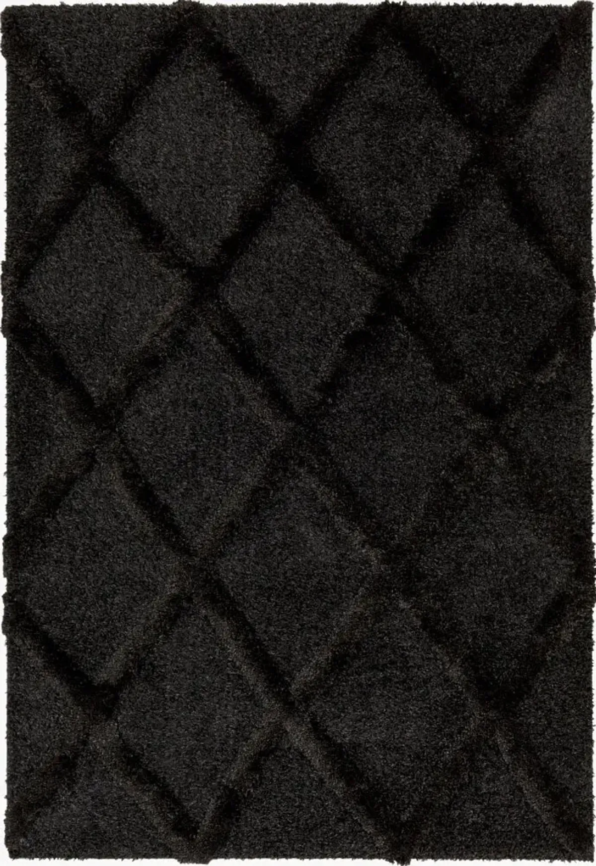 Hudson Shag HDS-2300 5'3" x 7' Machine Woven Rug