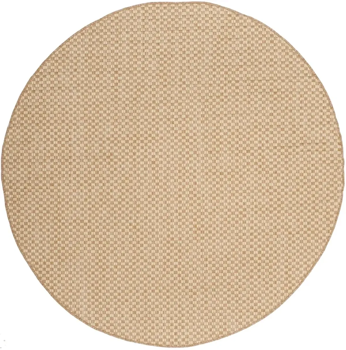 COURTYARD 8653 NATURAL  10' x 10' Round Round Rug