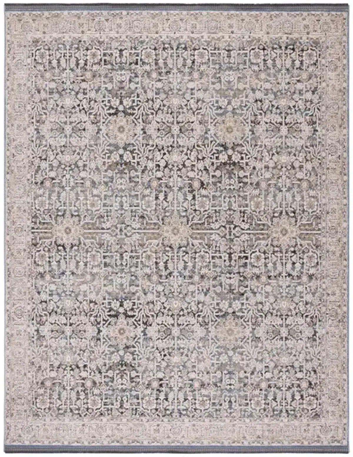 VIVALDI 546 Blue  8' X 10' Large Rectangle Rug