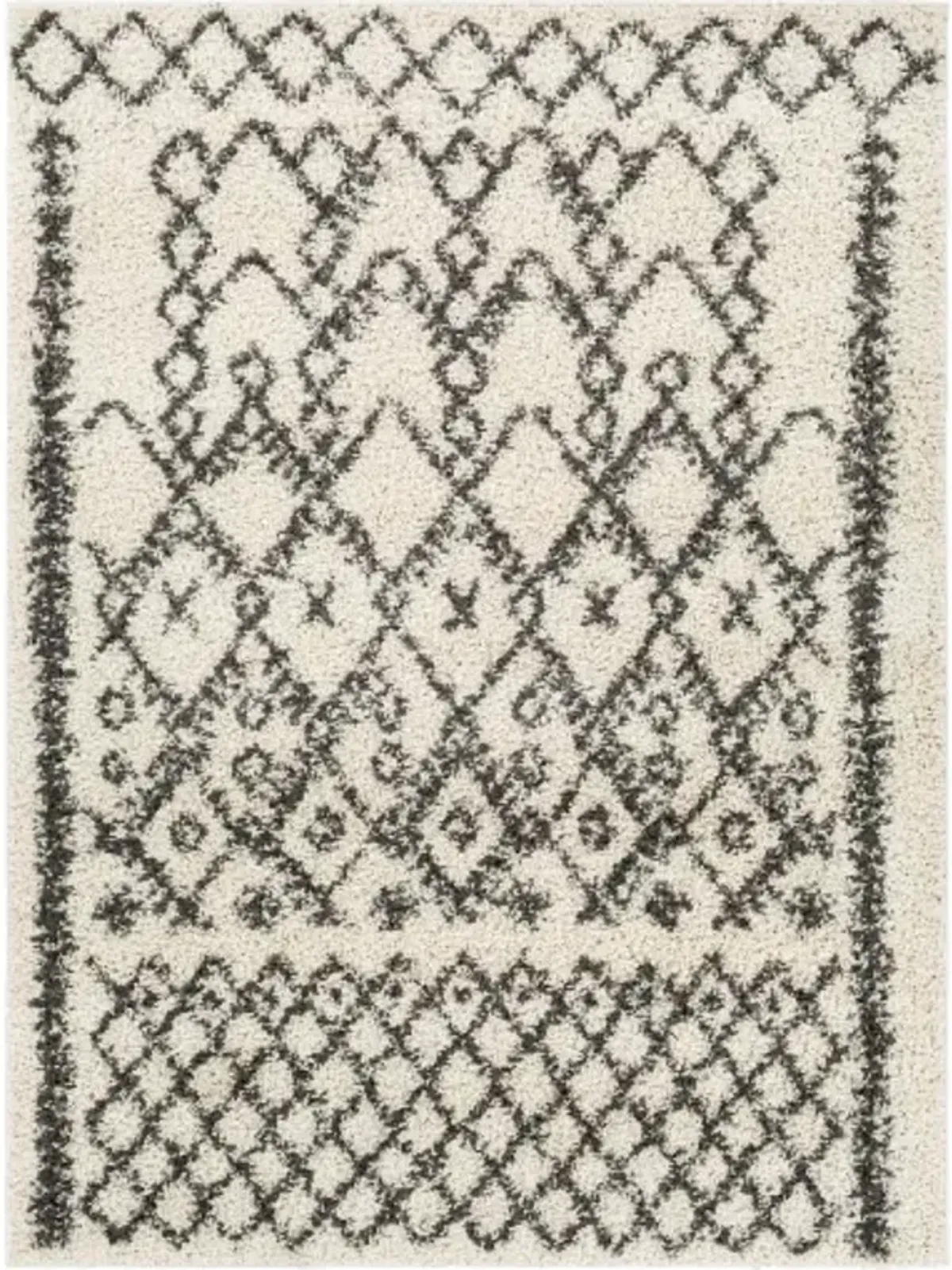 Taza shag 6'7" x 9' Rug