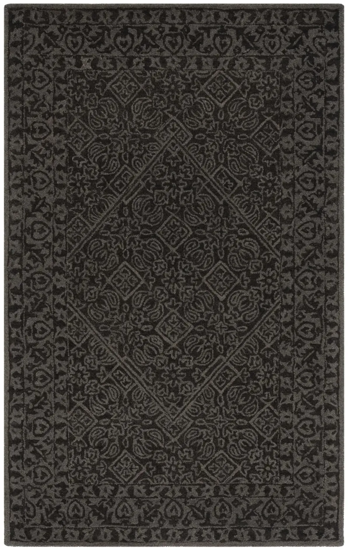 DIP DYE Hand Tufted 8' x 10' area rug