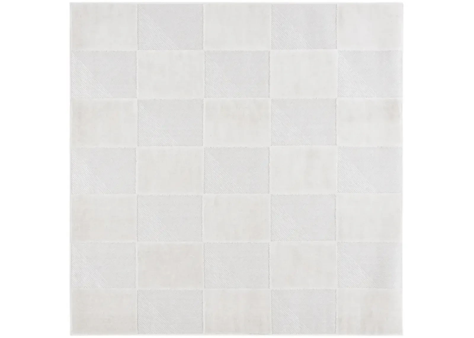 STELLA 102 IVORY 6'-7' x 6'-7' Square Square Rug