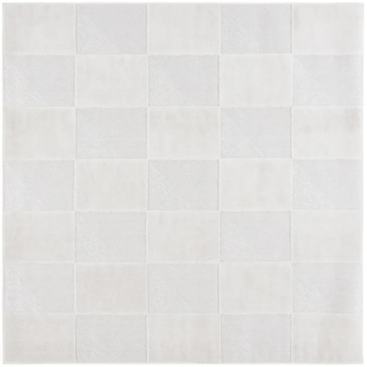 STELLA 102 IVORY 6'-7' x 6'-7' Square Square Rug