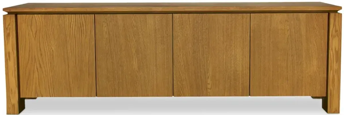 Brook Media Unit Country Oak