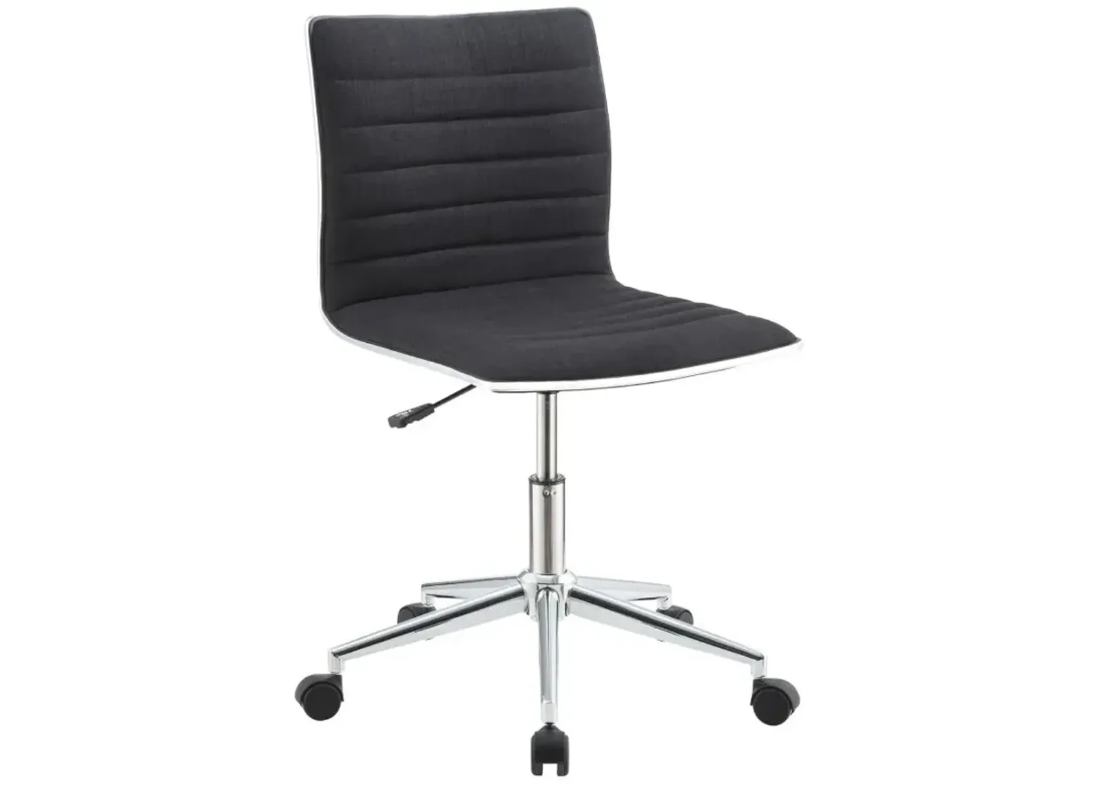 Chryses Adjustable Height Office Chair Black and Chrome