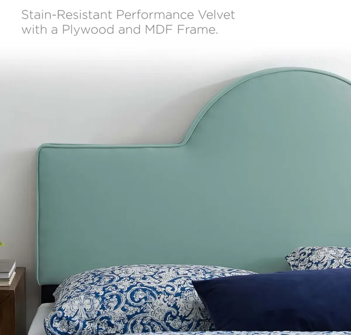 Dawn Twin Performance Velvet Headboard