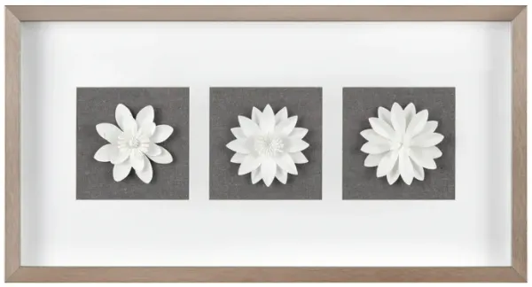 Floral Shadow Framed Wall Art