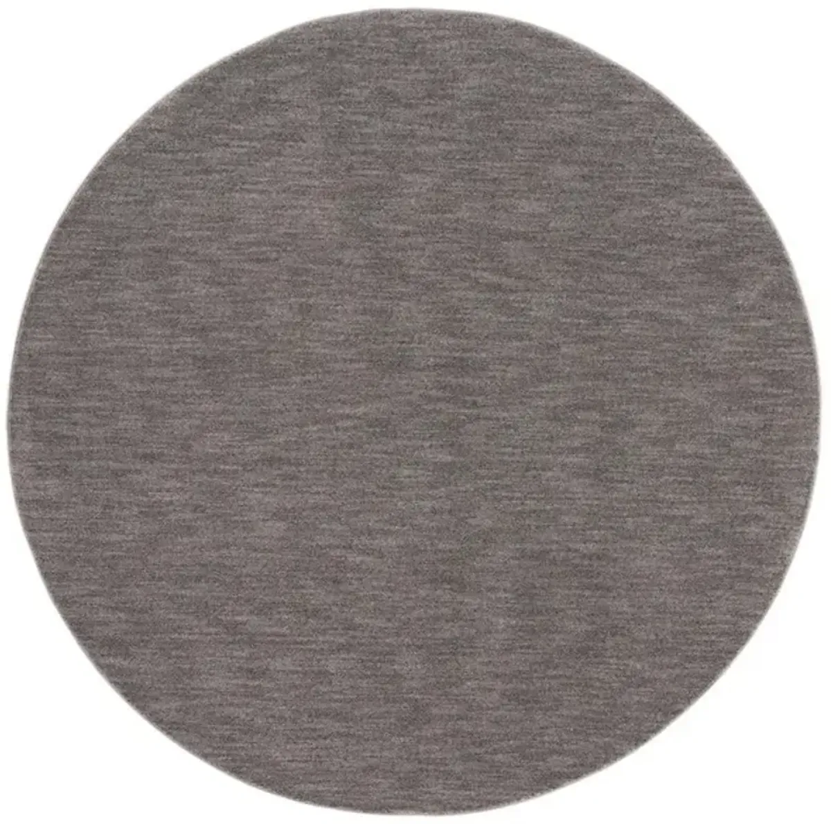 LASA 108 Grey 6'-7' X 6'-7' Round Round Rug