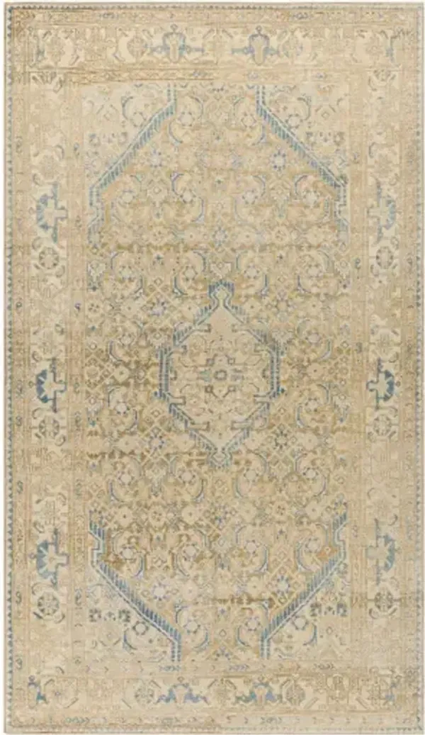 Antique One of a Kind AOOAK-1084 6'1" x 9'7" Handmade Rug