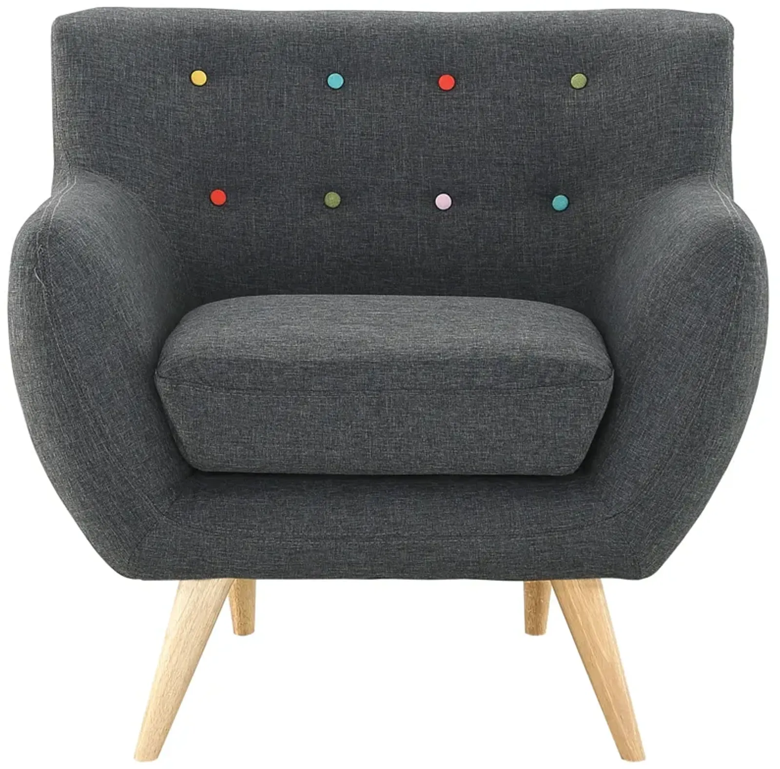 Remark Upholstered Fabric Armchair