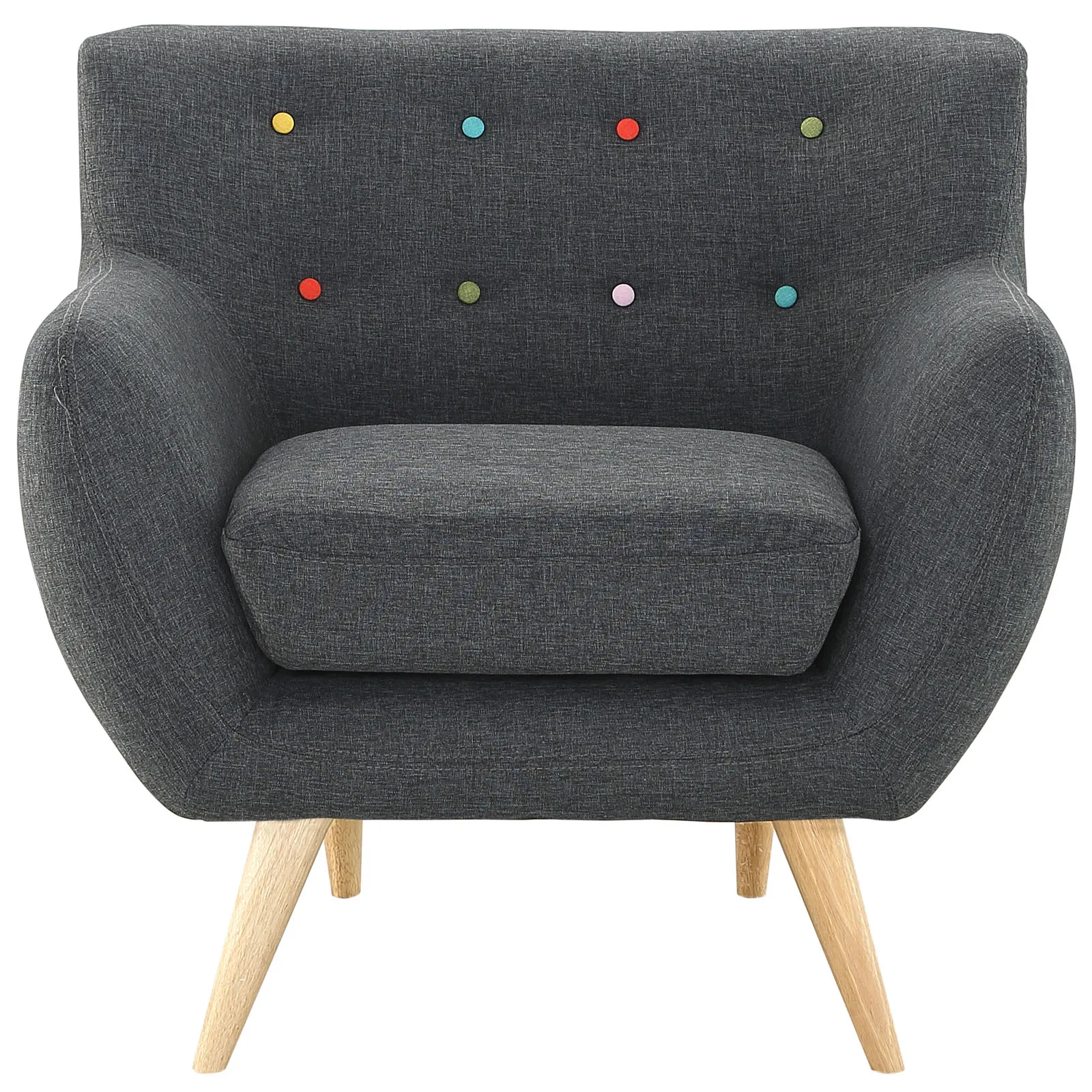 Remark Upholstered Fabric Armchair