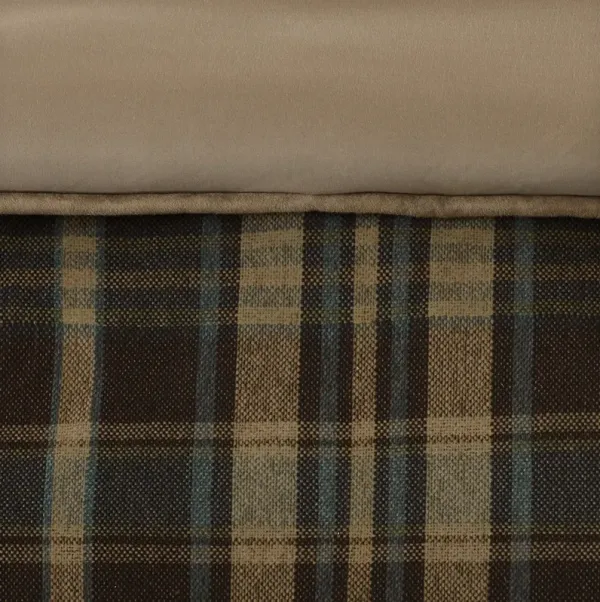 Woolrich Hadley Plaid Multi Oversized Cozy Spun Comforter Set