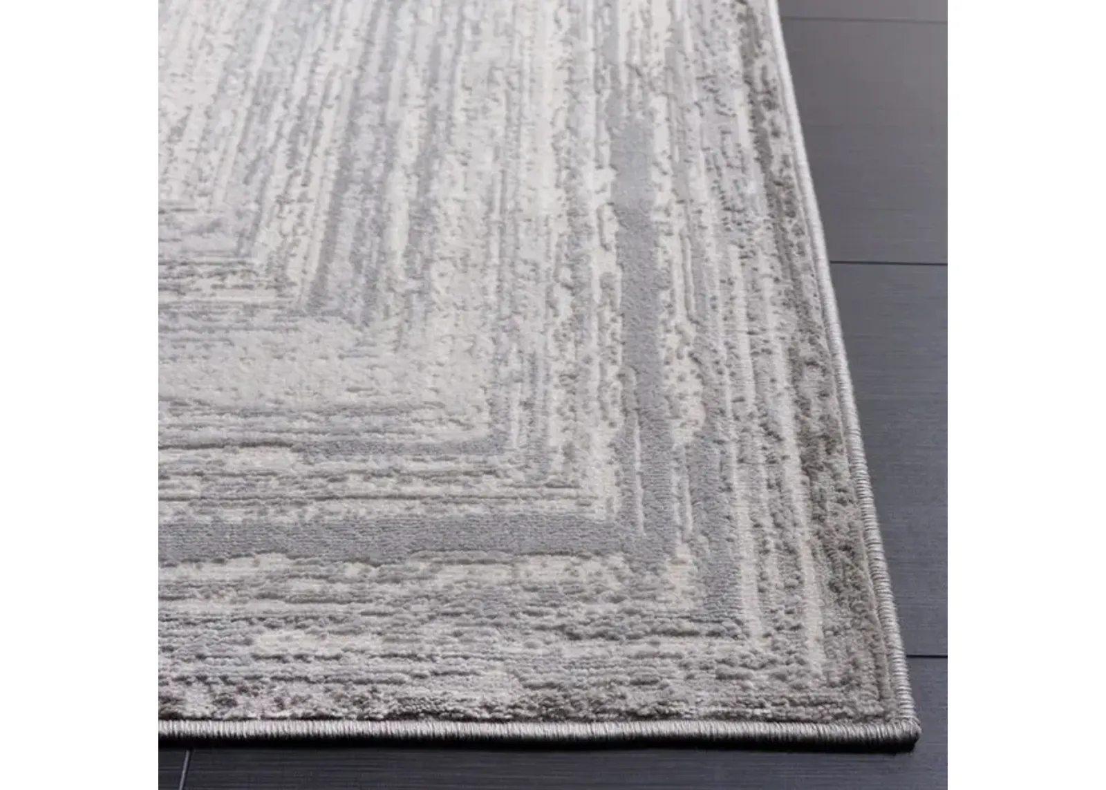 SAYLOR 105 Grey  2' X 8' Runner Rug