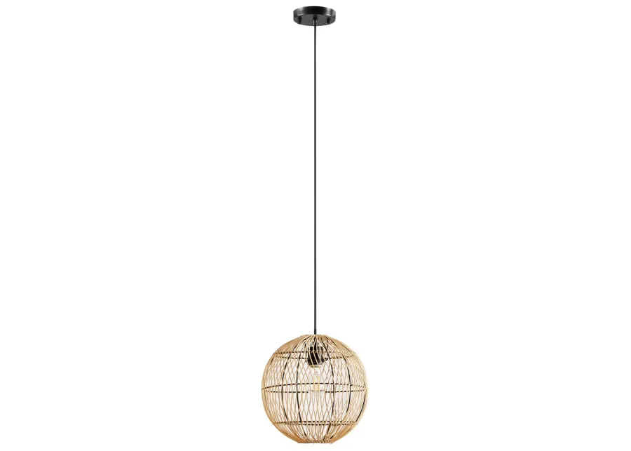 Nurture Rattan Pendant Light