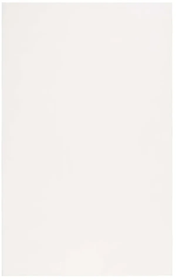 FAUX RABBIT FUR 100 IVORY 2' x 3' Accent Rug