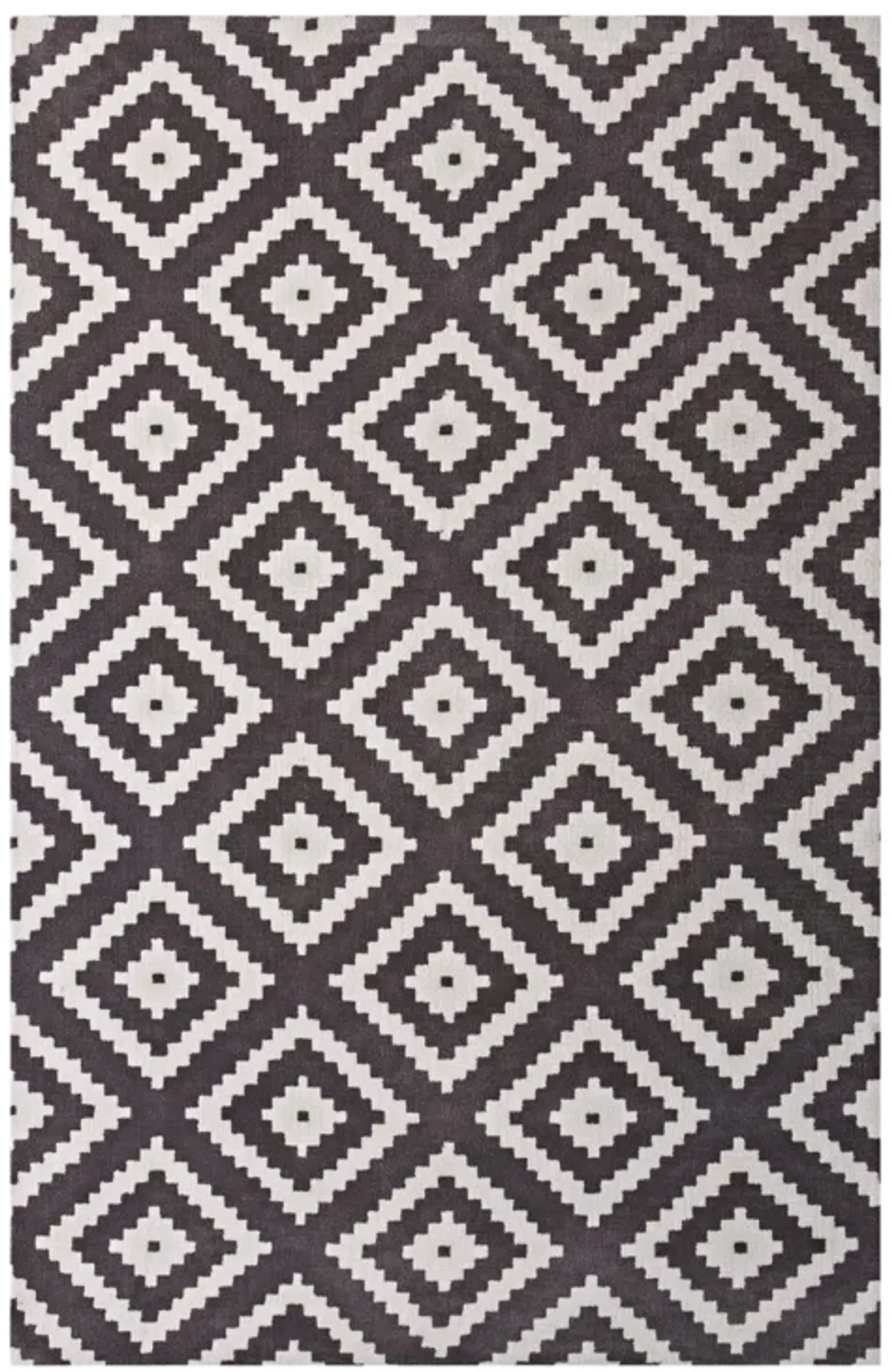 Alika Abstract Diamond Trellis 5x8 Area Rug