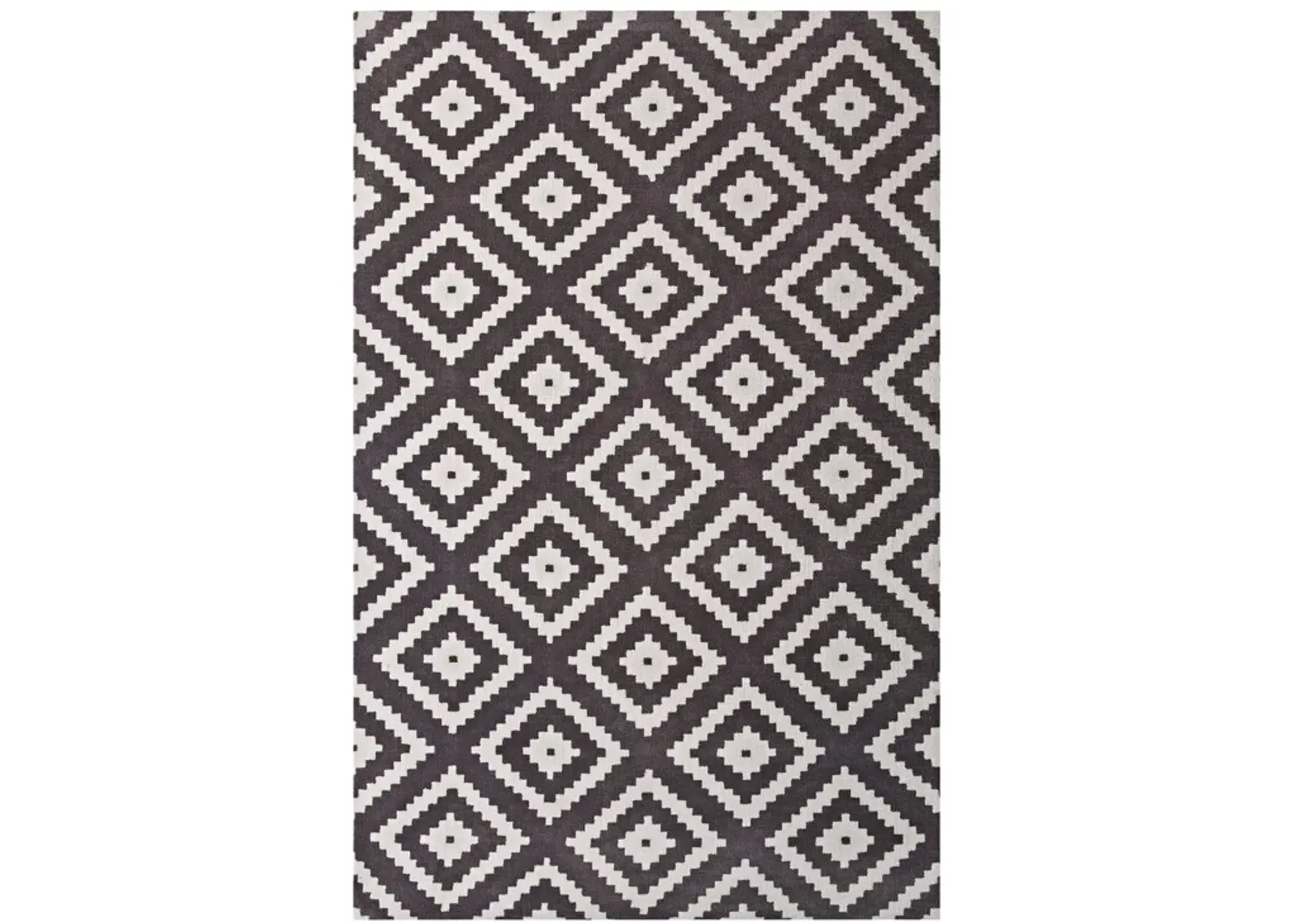 Alika Abstract Diamond Trellis 5x8 Area Rug