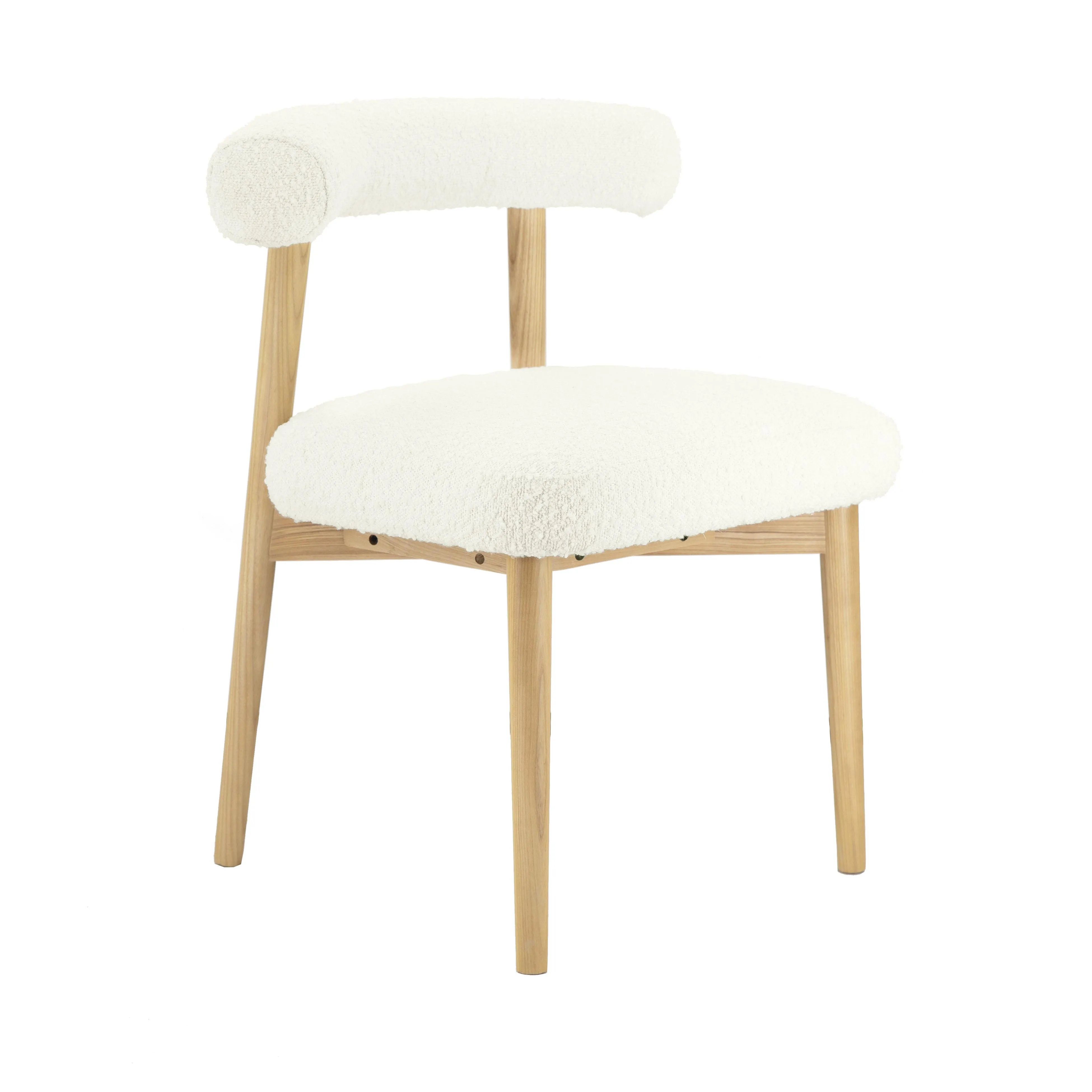 Spara Cream Boucle Side Chair