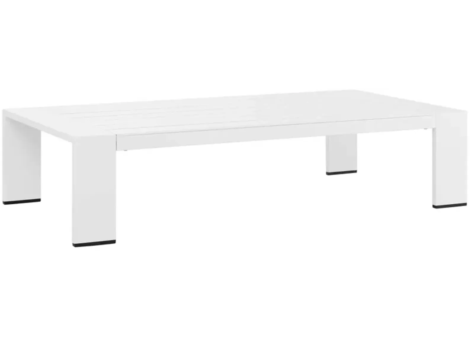 Tahoe Outdoor Patio Powder-Coated Aluminum Coffee Table