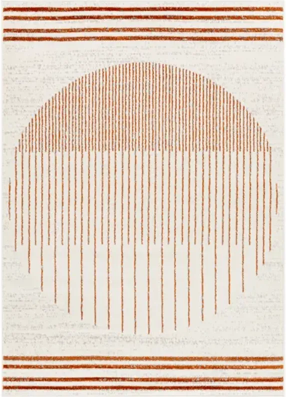 Pisa PSS-2375 5' x 7' Machine Woven Rug