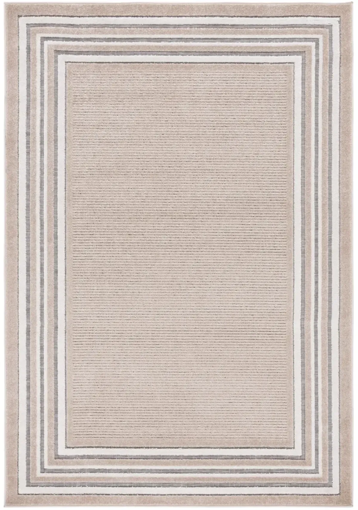 CABANA 634 BEIGE  5'-3' x 7'-6' Medium Rectangle Rug