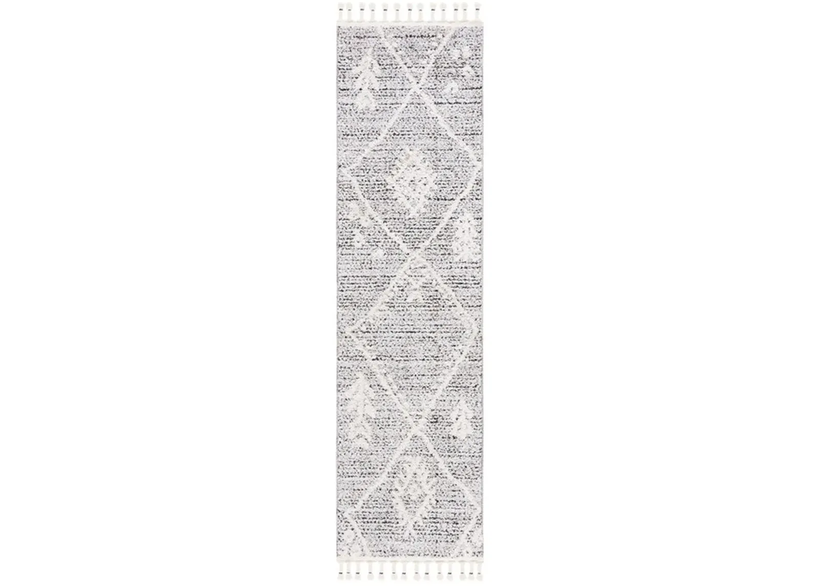 CHAPEL 400 Black  2'-2' X 8' Runner Rug