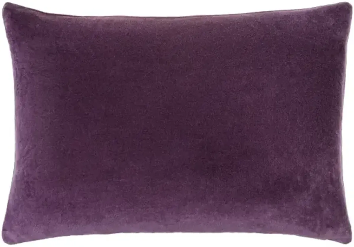 Cotton Velvet CV-064 18"L x 18"W Accent Pillow  - Down Insert