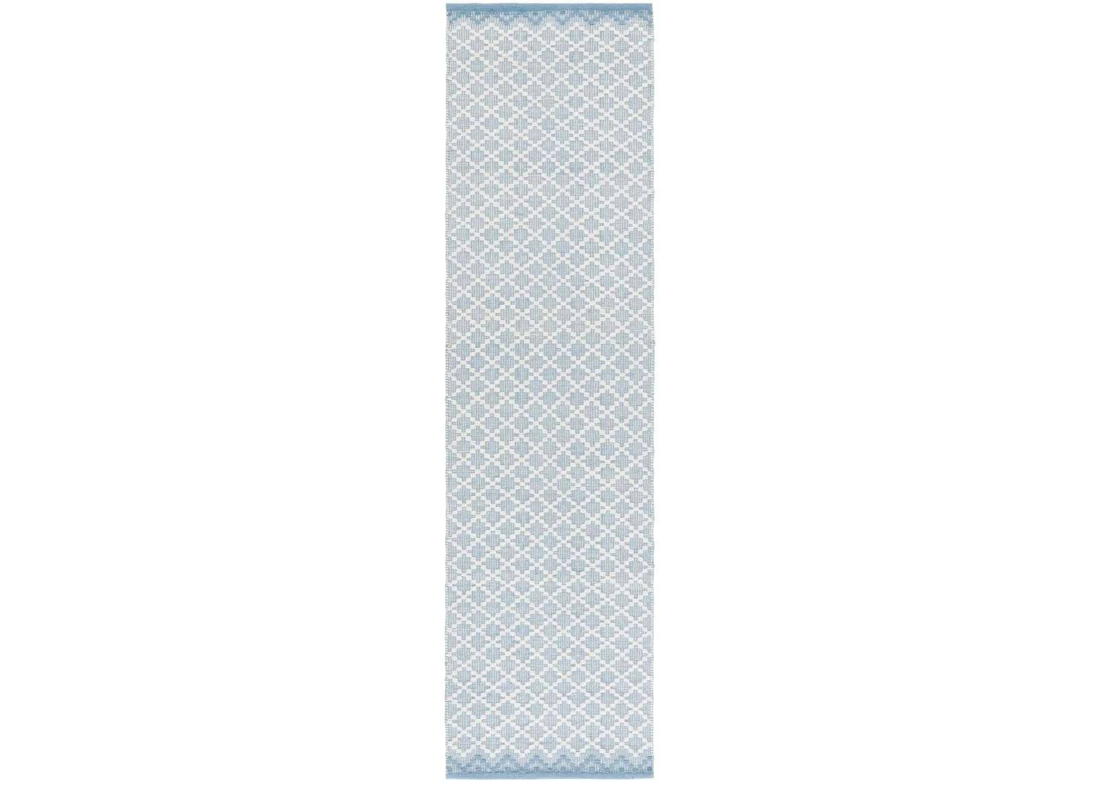 VERMONT 908 LIGHT BLUE  2'-3' x 9' Runner Rug