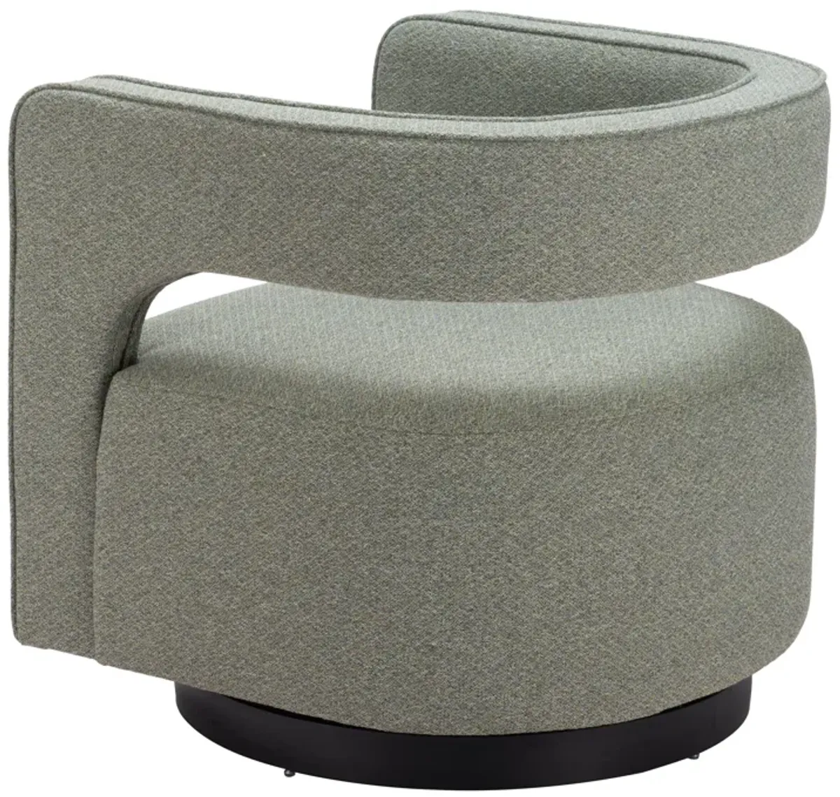 Turku Swivel Chair Sage Green