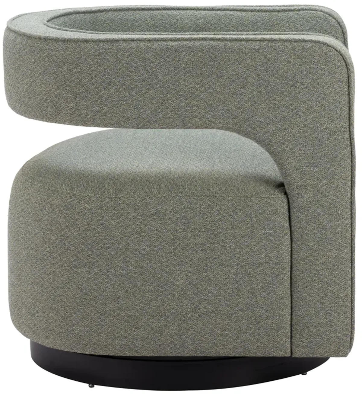 Turku Swivel Chair Sage Green