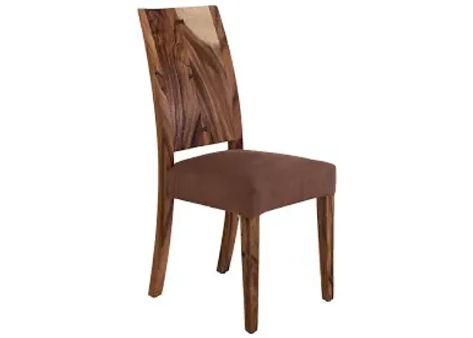 origins dining chair, chamcha wood, natural