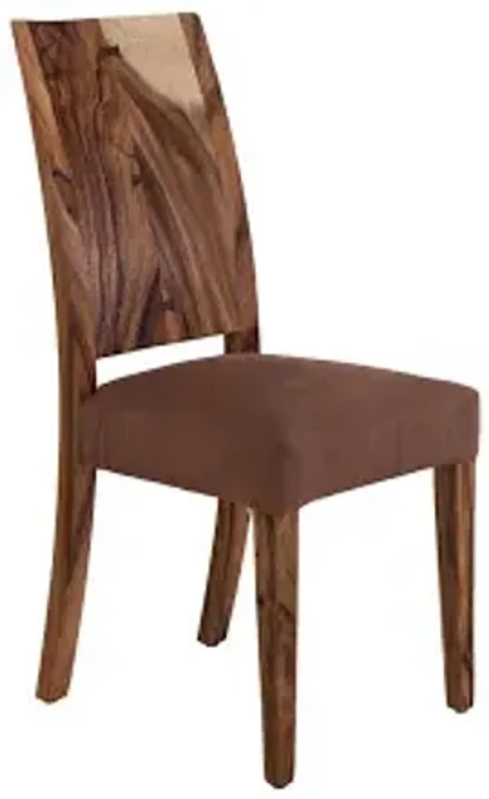 origins dining chair, chamcha wood, natural