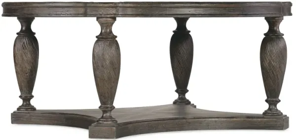 Traditions Round Cocktail Table