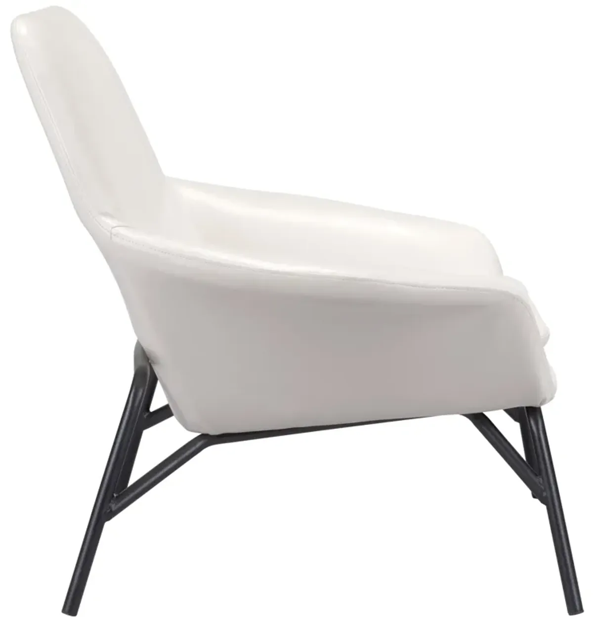 Javier Accent Chair White