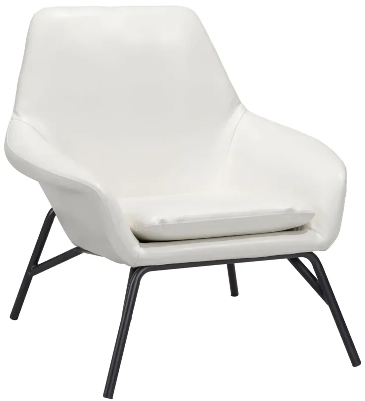 Javier Accent Chair White