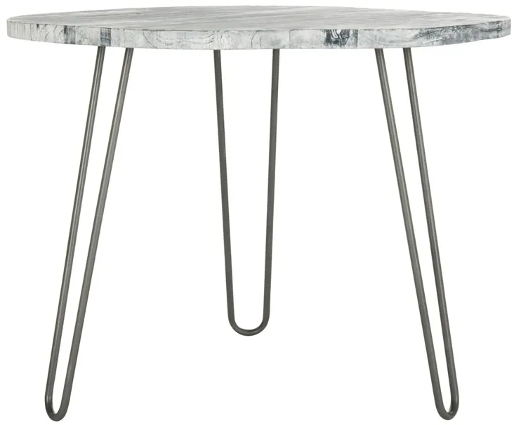 MINDY WOOD TOP DINING TABLE  