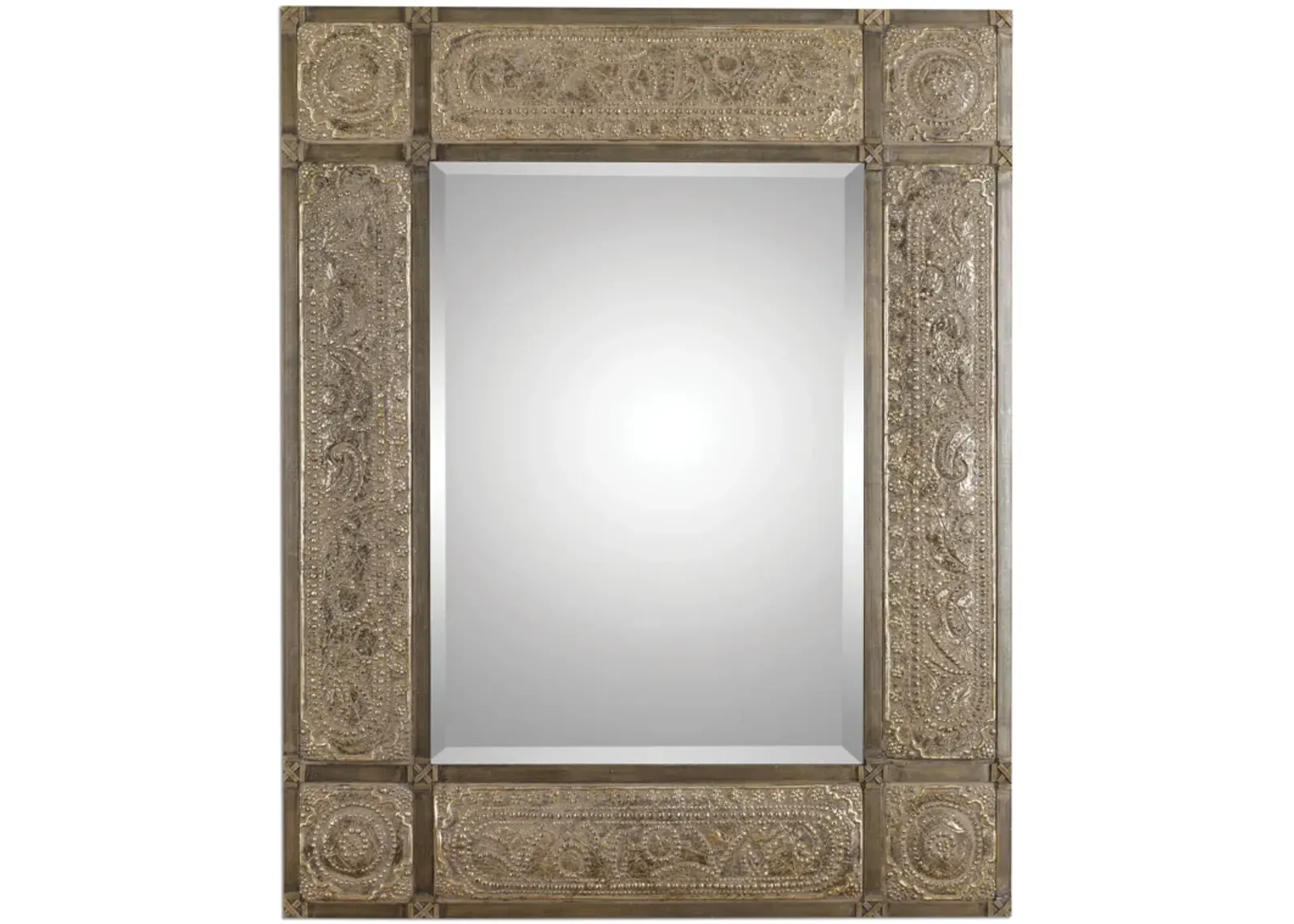 Harvest Serenity Champagne Gold Mirror